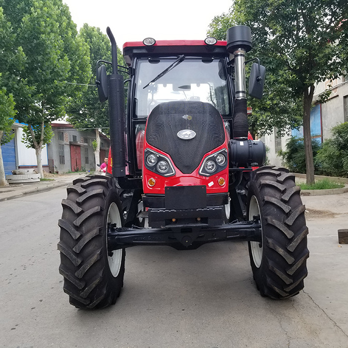 Cheap Agriculture Compact Tractors 4WD 130 Horsepower Tractor Price QLN 130 HP Steering Wheel Farm Tractor In Congo