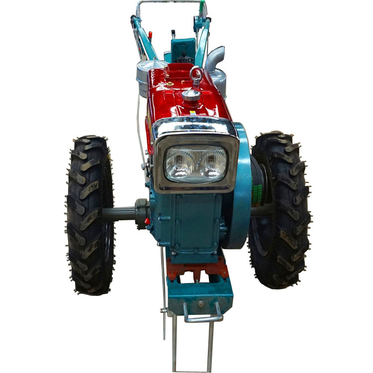 Cheap Price Hand Tractor Manual Walking Tractor Disc Plough Agriculture Machine 11HP Mini Tractor Sale Thailand