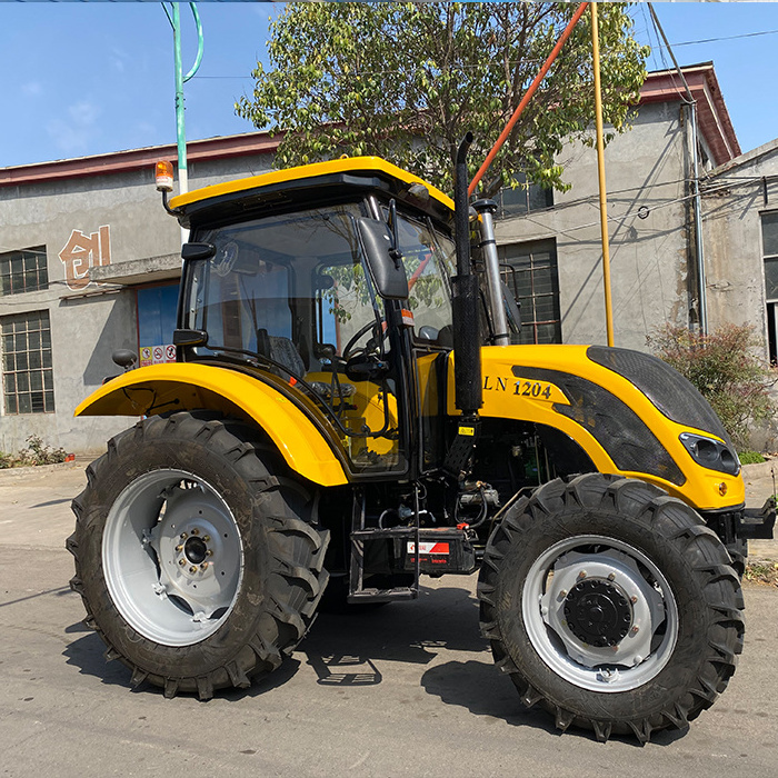 Hot Sale Cheap 120HP 4X4 Farm Tractor YTO Diesel Engine 120 HP Farm Implements 4 WD Tractors For Sale In Uganda