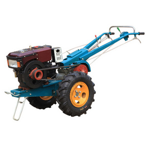 Farming Tractors Mini Walking Tractors 10HP 12HP 15HP 18HP Agriculture Walk Behind Tractor With Rotary Tiller And Seat Price