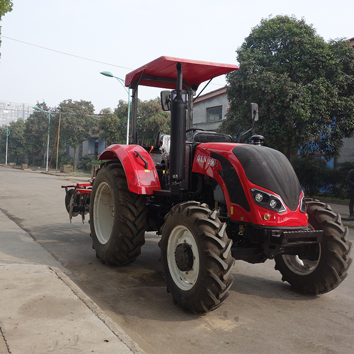 Cheap Agriculture Compact Tractors 4WD 130 Horsepower Tractor Price QLN 130 HP Steering Wheel Farm Tractor In Congo