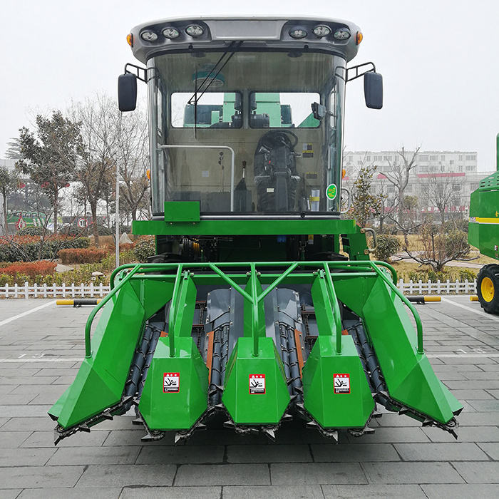 China Harvester Maize Silage Machine Chalion 4 Row Corn Harvester Agricultural Equipment Sweet Corn Harvester For Sale