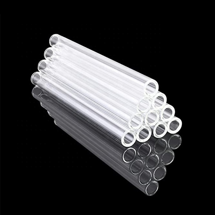 Clear Pharmaceutical Heat Resistant High Borosilicate Square Quartz Tube Pipe