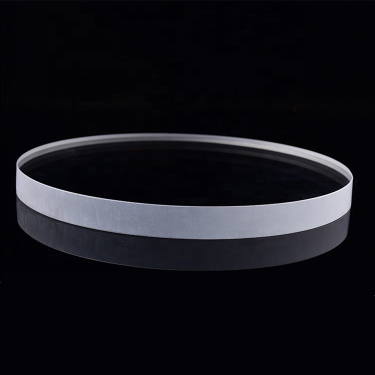 3mm Thick 60mm Diameter Ultra Clear Round Shape Optical Fused Silica Windows Circular Quartz Glass