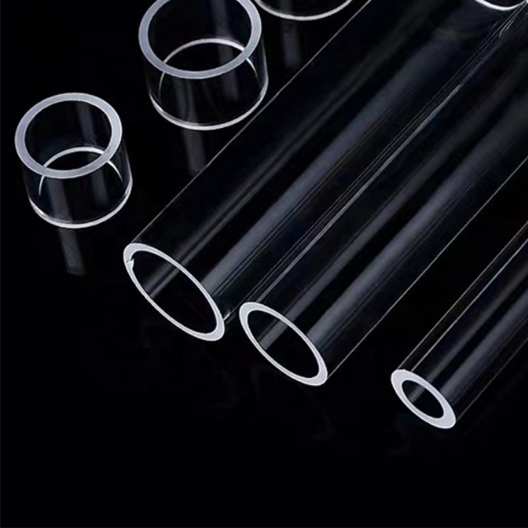 Custom OD100 mm Borosilicate Glass Two Ends Opened Personalized High Quality Glass Candle Glass Cover