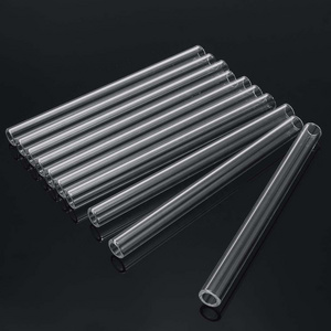 Clear Pharmaceutical Heat Resistant High Borosilicate Square Quartz Tube Pipe