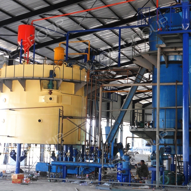 15 ton cooking oil making machine sunflower/soybean oil extraction/refinery machine production line