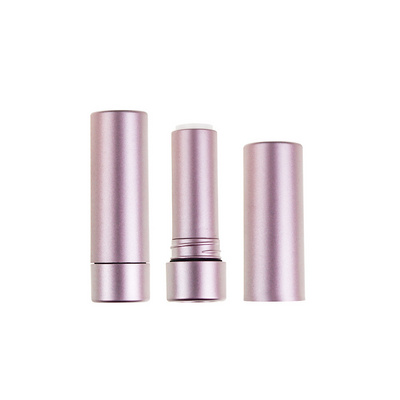 2023 Christmas Celebration Luxury Aluminum Lip Balm Container Red Metal Custom Lipstick Tube Lip Stick Case