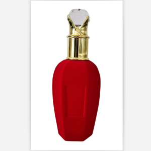 Luxury Customized 100ml Flocked Perfume Spray Bottle with Cap