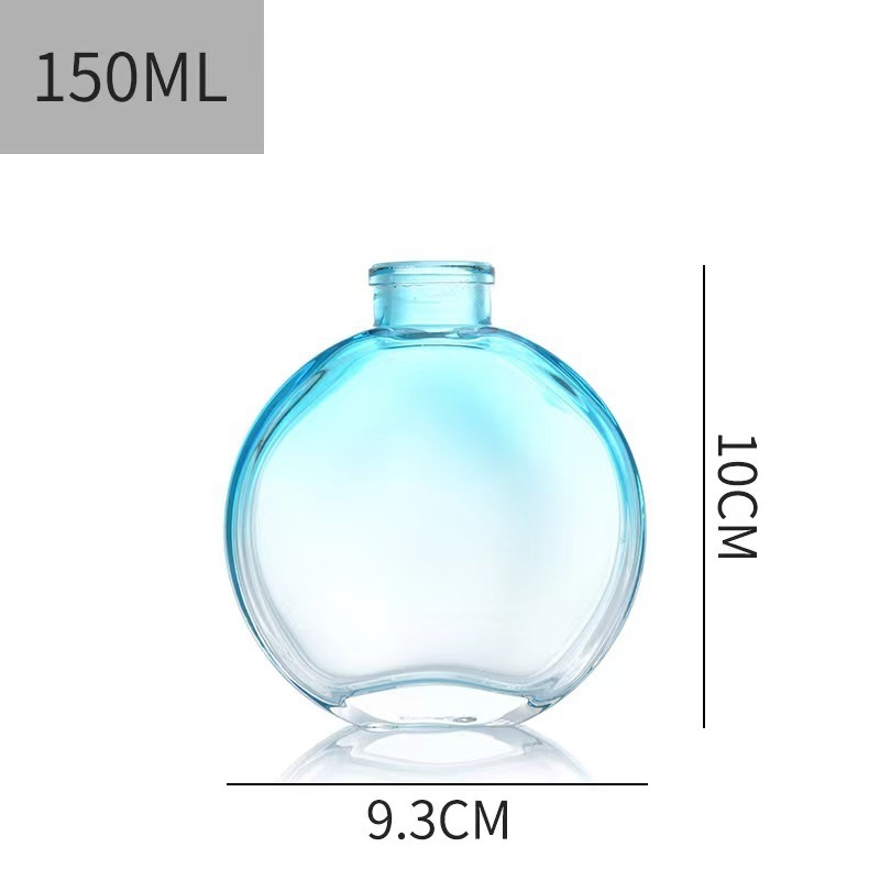 Hot Selling 100ml Aromatherapy Glass Bottle Empty Perfume Bottles For Sale   frosted glass car diffuser bottle car diffuser