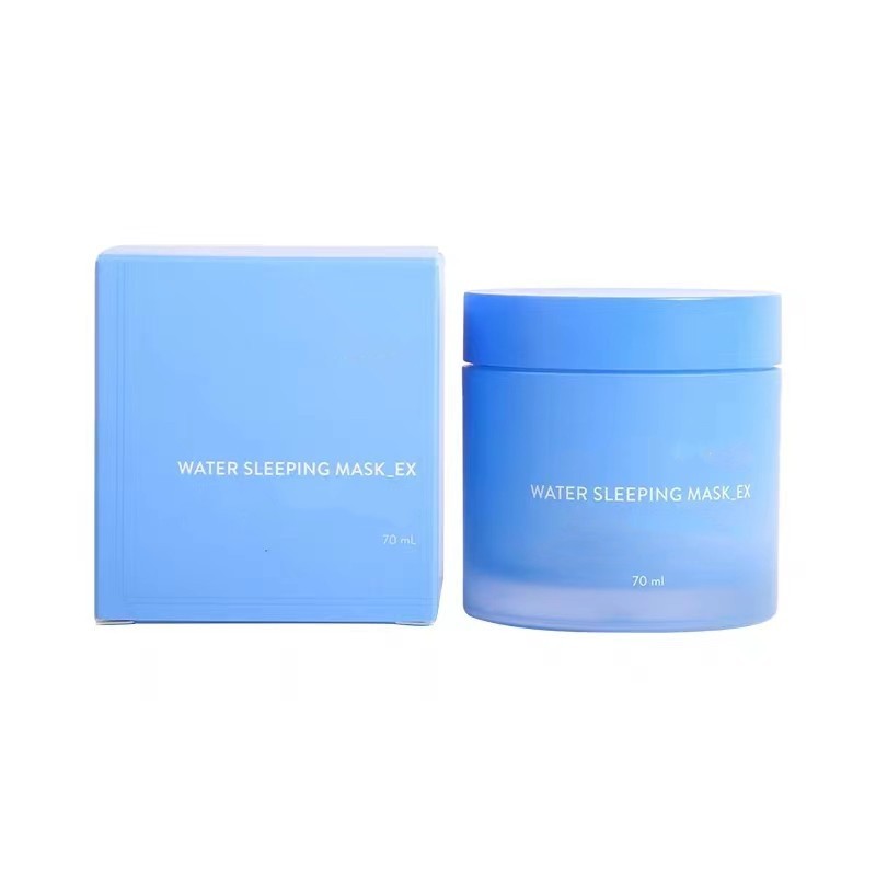 LAN Water Sleeping Mask Visibly Brighten Boost Hydration Squalane Sleep Biome With OEM ODM Private Label GIGE