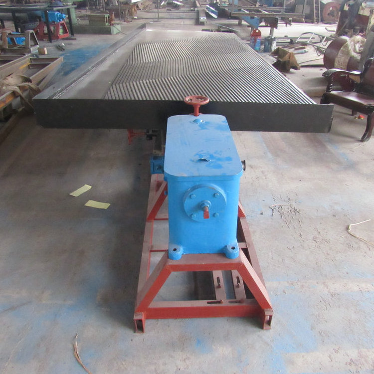 small gold beneficiation equipment small alluvial gold shaking table