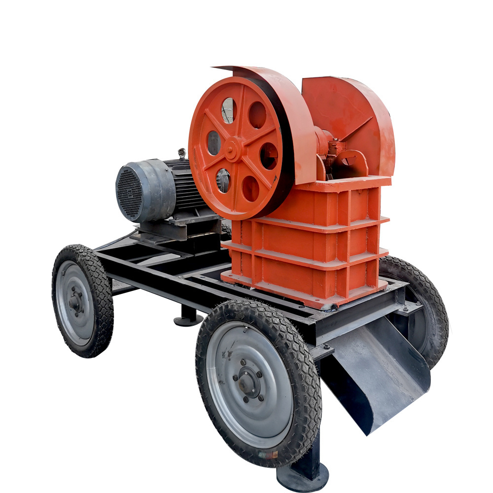 primary mini and small stone rock crusher portable mobile jaw crusher