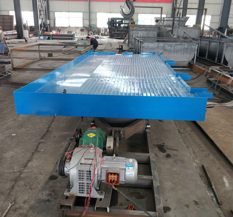 small gold beneficiation equipment small alluvial gold shaking table