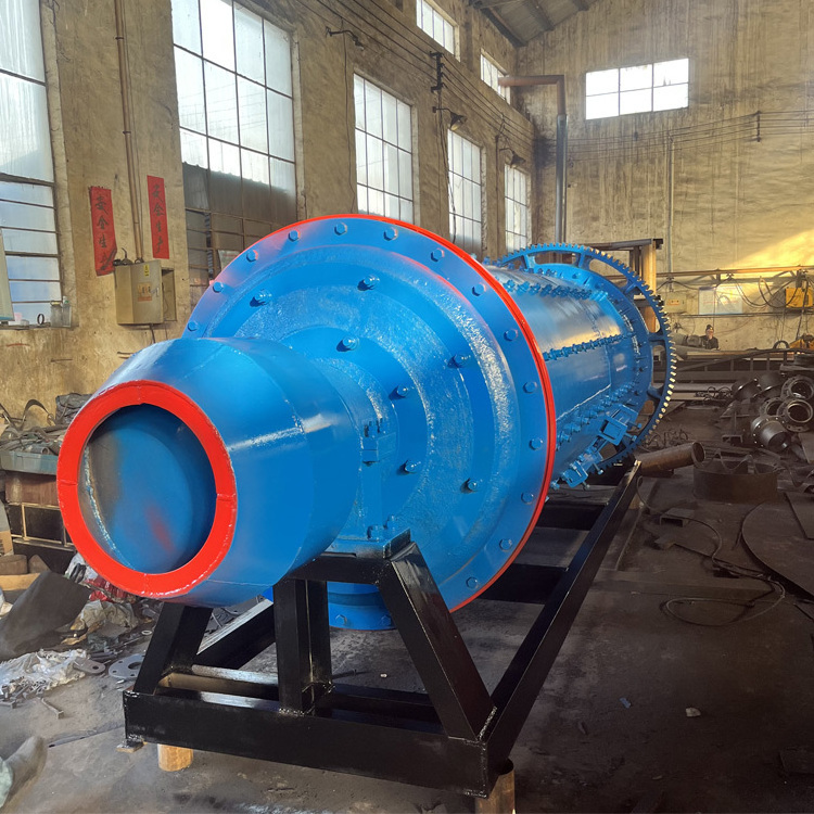 steel slag overflow wet ball mill large mineral processing machine