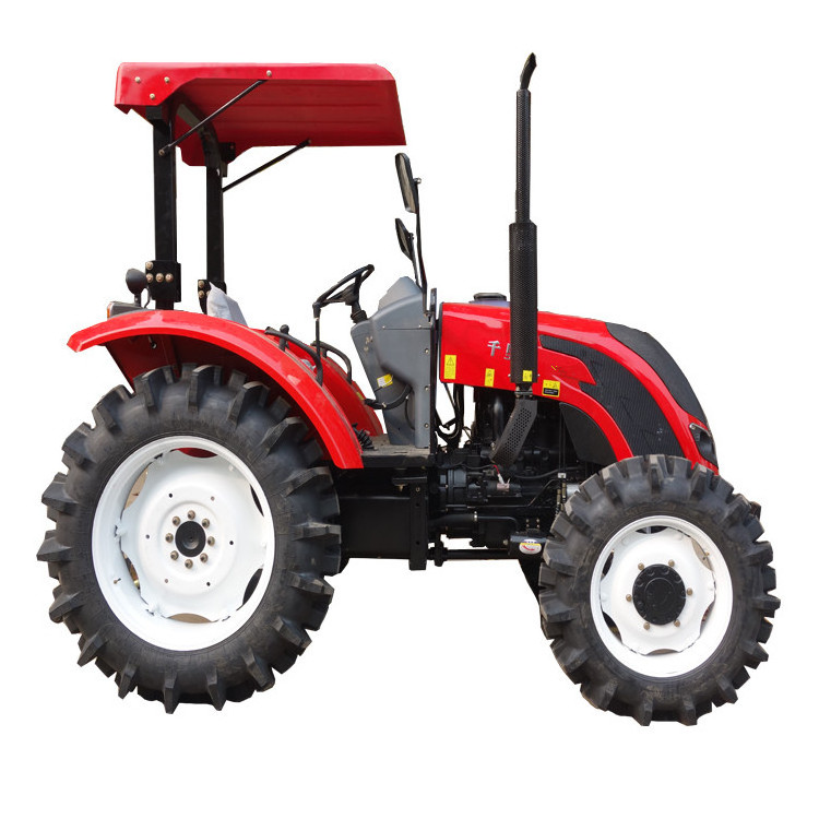 Agriculture Machine 90hp 4wd Wheeled Farm Tractor QLN904 For Sale