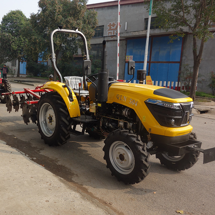 Cheap Compact Tractor Agricultural QLN 35 HP Chinese Small Farm Mini Tractor Price With Front End Loader In Morocco