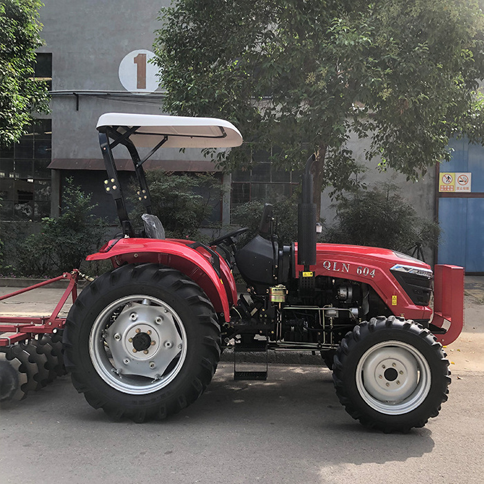 Chalion Mini 50HP 4*4 Wheeled Tractors Agricultural QLN-504 Small 4 Wheel Drive Tractor With Snow Blower Price In Nigeria