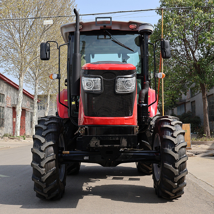 Chalion Farm 100HP YTO Engine 4 Wheel Drive Tractors Agricultural 100 HP Farm Tractor 4X4 Agricultural With Plough For Sale