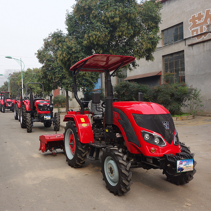 China Compact Tractors Small Horsepower 25HP Farm Tractor Small Garden Tractor With Cultivator Rotary Tiller In Ghana