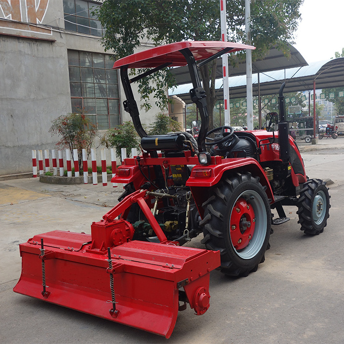 China Compact Tractors Small Horsepower 25HP Farm Tractor Small Garden Tractor With Cultivator Rotary Tiller In Ghana