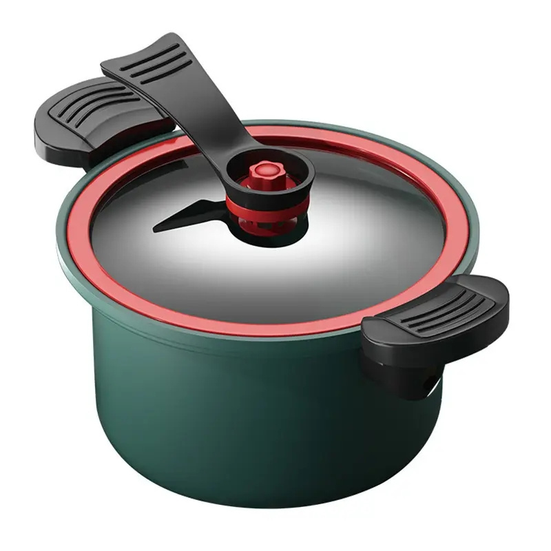 Micro pressure cooker 3.5L large capacity multifunctional non-stick pan