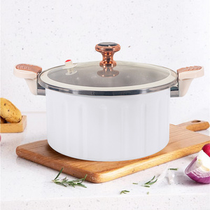 Multifunctional Pressure Cooker Cast Iron Cookware stainless steel Stew Pot low Pressure Cooker