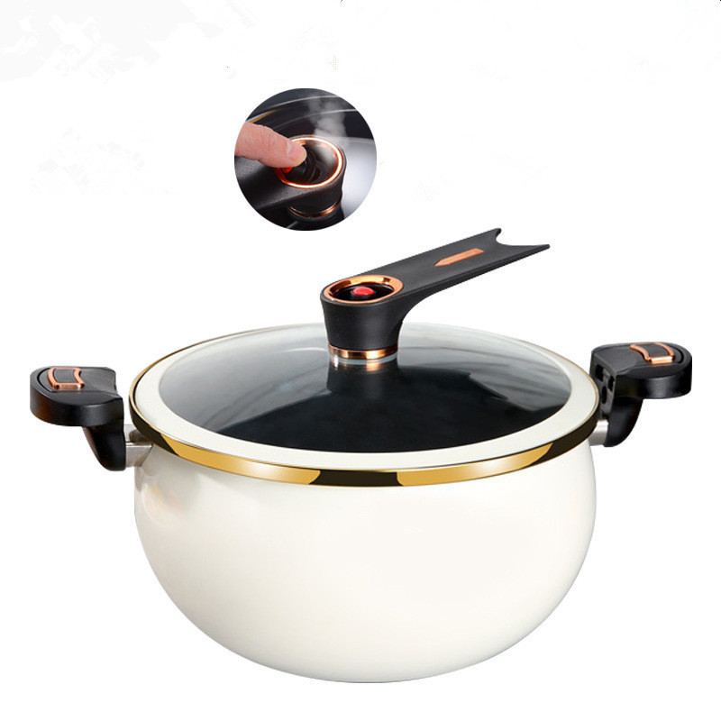 High Quality Micro Pressure Cooker 28cm Soup Wok Non-stick Totipotent Pot