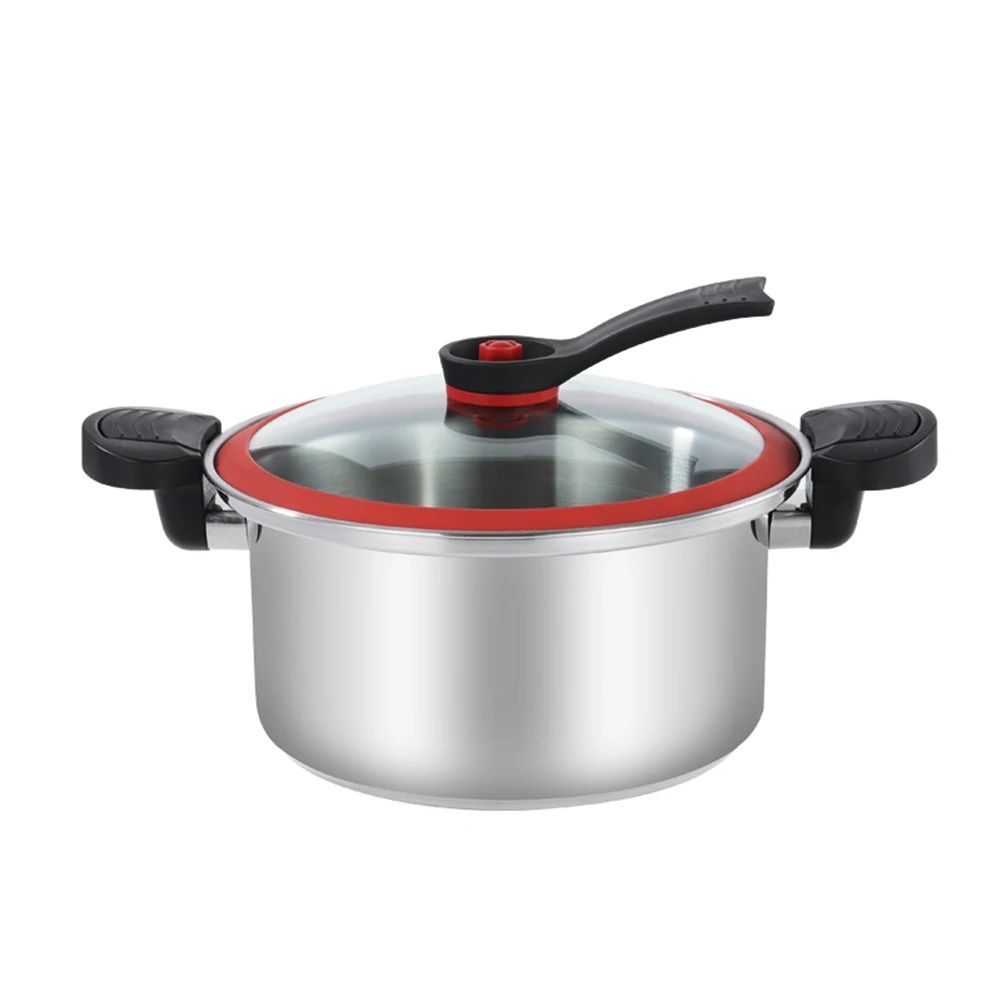 Multifunctional Stainless Steel Micro-pressure Cooker Household Large-capacity Soup Pot Pressure Non-stick Pan