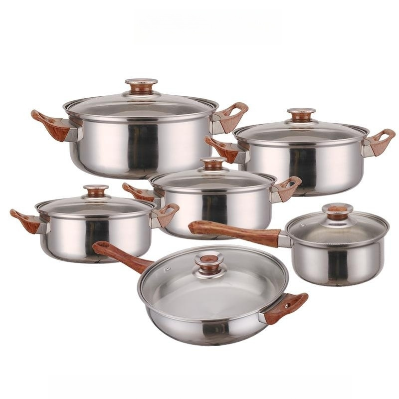 Cookware Pot Sets 10 Pcs Steel Cookware Set Kitchen Wear Cookware Set Cooking Pots