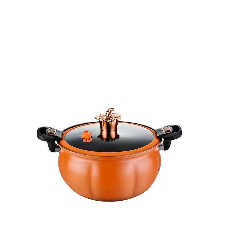 Large Capacity 8L Micro Pressure Pot Iron Cookware Maifan Stone Non-stick Coating Micro Pressure Cooker