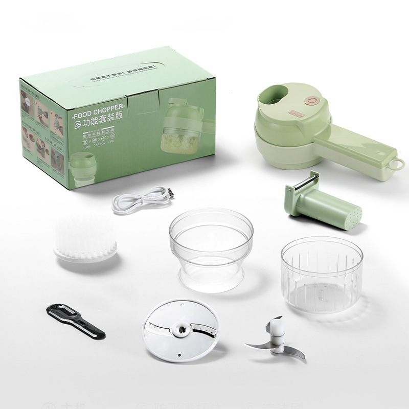 Handheld Multifunctional Wireless Electric Mini Vegetable Chopper Machine Vegetable Cutter