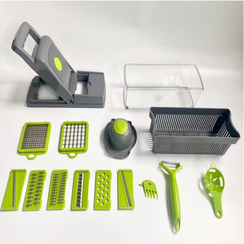 Meat And Vegetable Chopper Grinder Cutter Machine Full Star Vegetable Chopper Vegetable Slicer