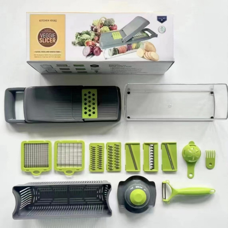 Meat And Vegetable Chopper Grinder Cutter Machine Full Star Vegetable Chopper Vegetable Slicer