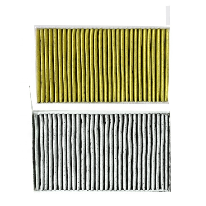 Car filter For Tesla Model 3/Model Y Carbon Fiber Air Conditioning Filter OEM 1107681-00-A NEV Auto Parts Factory Wholesale