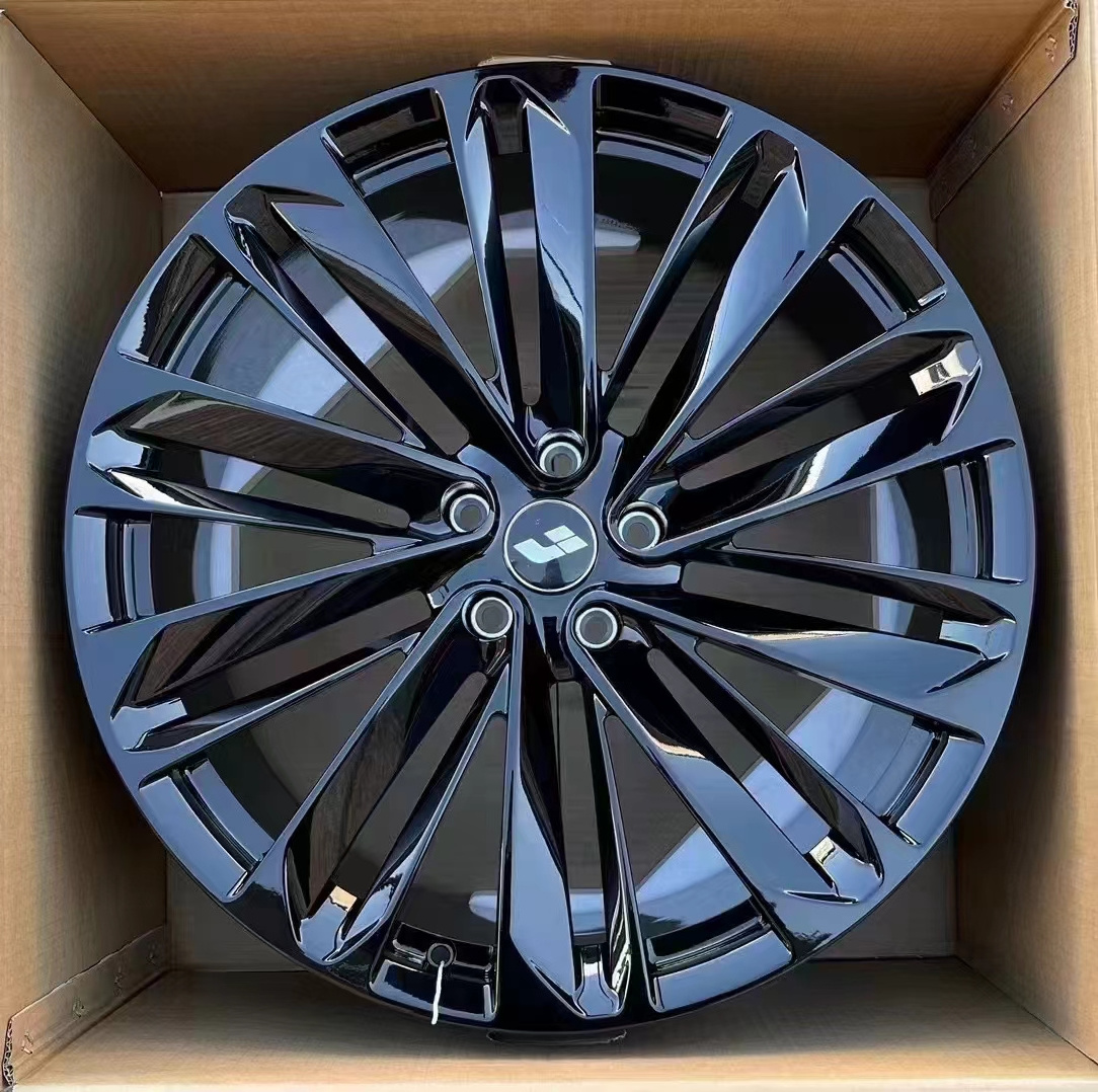 Custom Size Lixiangf Wheel 18 19 21 22 5x112 5x114.3 5x120 Wheel Customized 22 Inch Black Rims 5x120 for Li L8