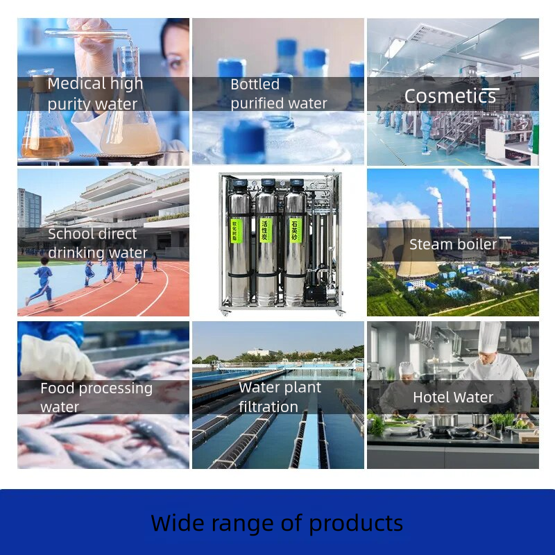 Drinkable water treatment RO/ Reverse Osmosis purification equipment / plant / machine / system / line