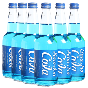 Wholesale Japan Saito Iro cola 330ml  Blue seasalt Cocas Cola Carbonated Soft Exotic Drinks