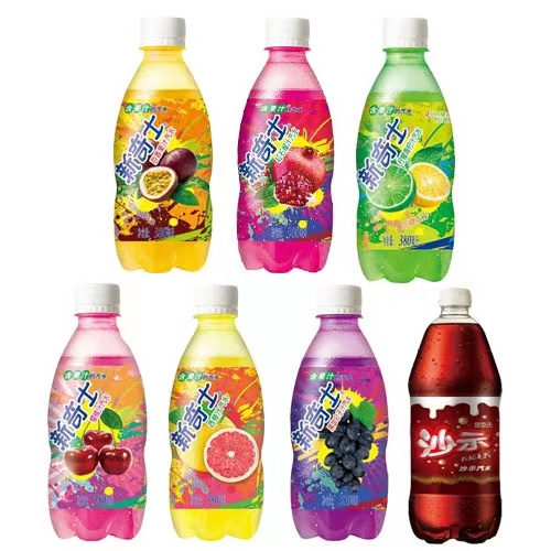 Watsons Sunkist multi-flavor 380ml ramune exotic drinks for cheap cool soda drinks