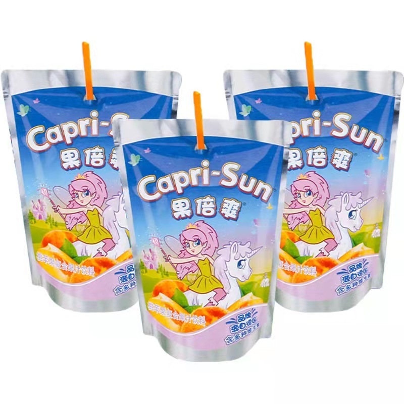 Capri-Suns Orange Juice Drinks