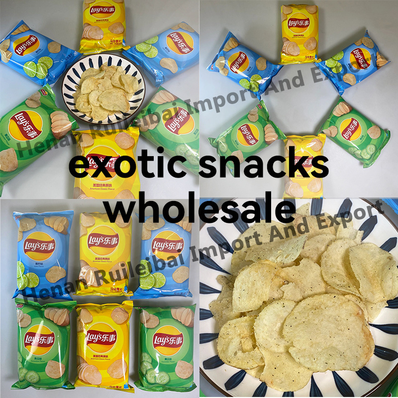 Bestseller Lays Potato Chips 70g Charcoal Grilled Pork Belly Flavor Potato Chips Asian Snacks Wholesale