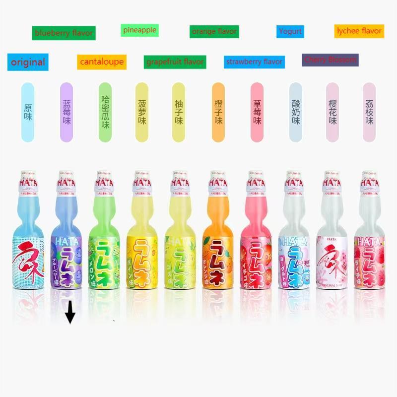 Japan 200ML marbles ramune drinks exotic drinks for cheap cool soda drinks concentrate