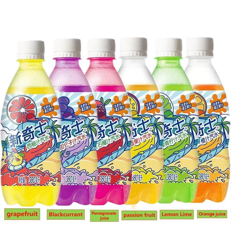 Watsons Sunkist multi-flavor 380ml ramune exotic drinks for cheap cool soda drinks