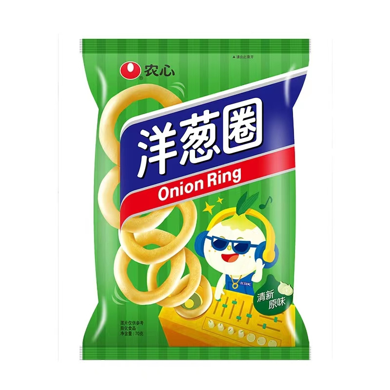 40g original flavor Korean Nongshim onion rings snack potato chips puffed food