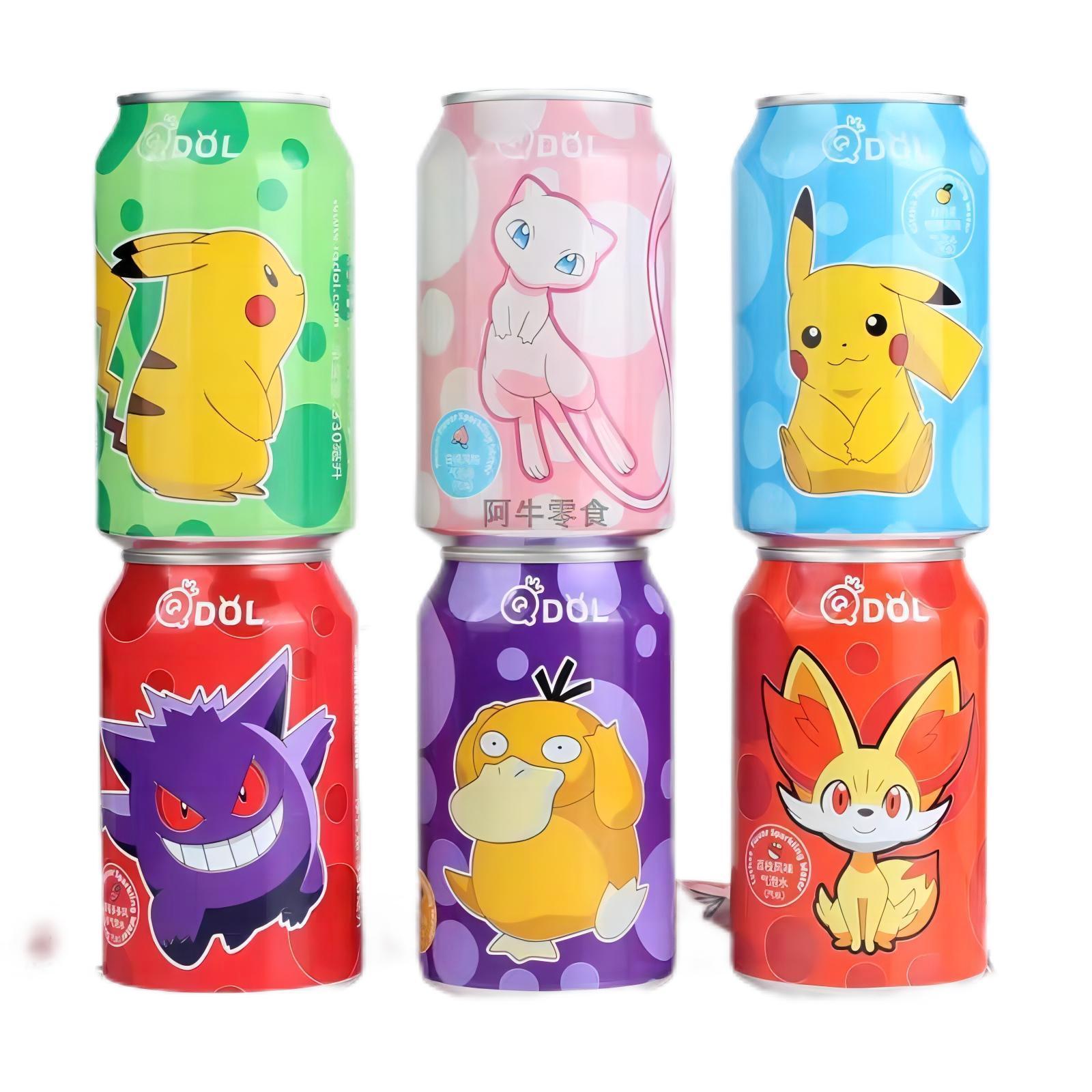 Wholesale Hot QDOL Sale Sea Salt Cheese Flavored Canned Soft Drink 330ml Carbonated Drinks ramune