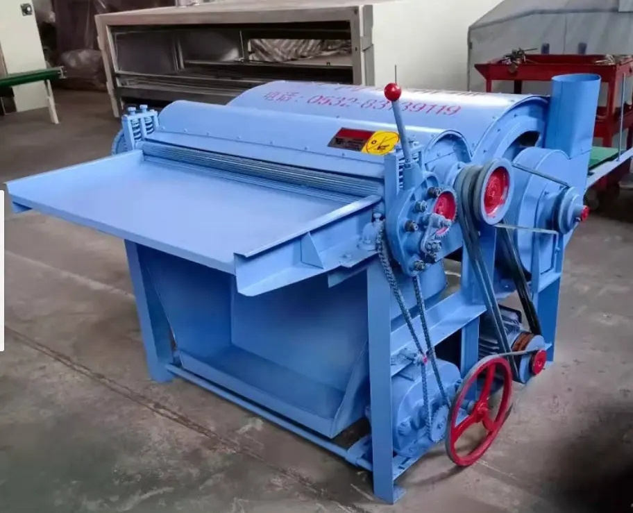 textile waste recycling cotton fiber opening open end spinning machine with competitive price