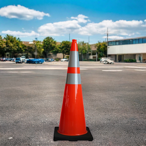 18 28 36 inch orange barrier wholesale plastic cup for traffic collapsible pvc pe led rubber road cone traffic safety cones