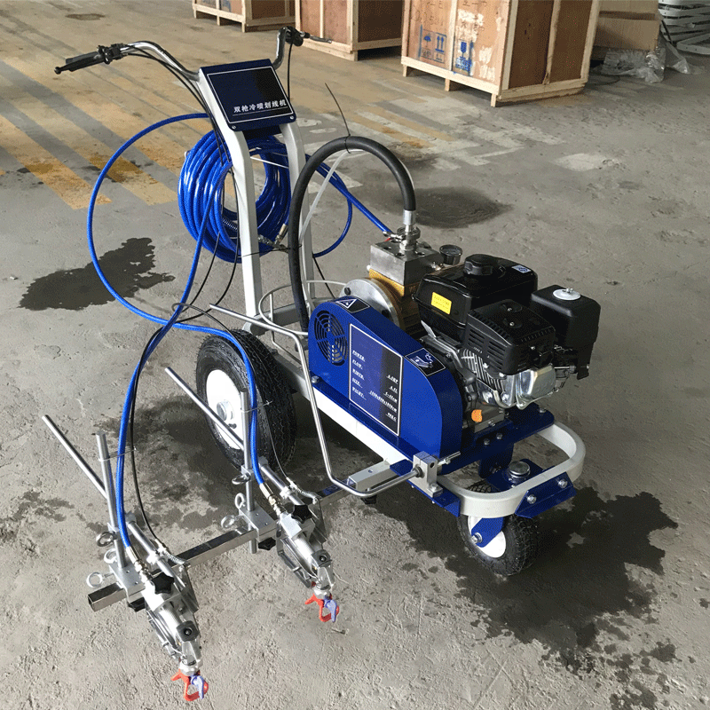 traffic line ride on Plastic Runway Use Road Marking Machine Cold Painting Machine