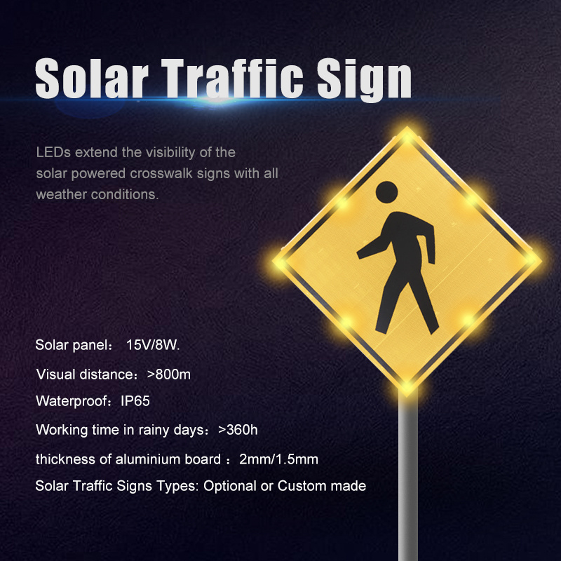 high brightness solar traffic slow down road speed limited sign dynamic radar