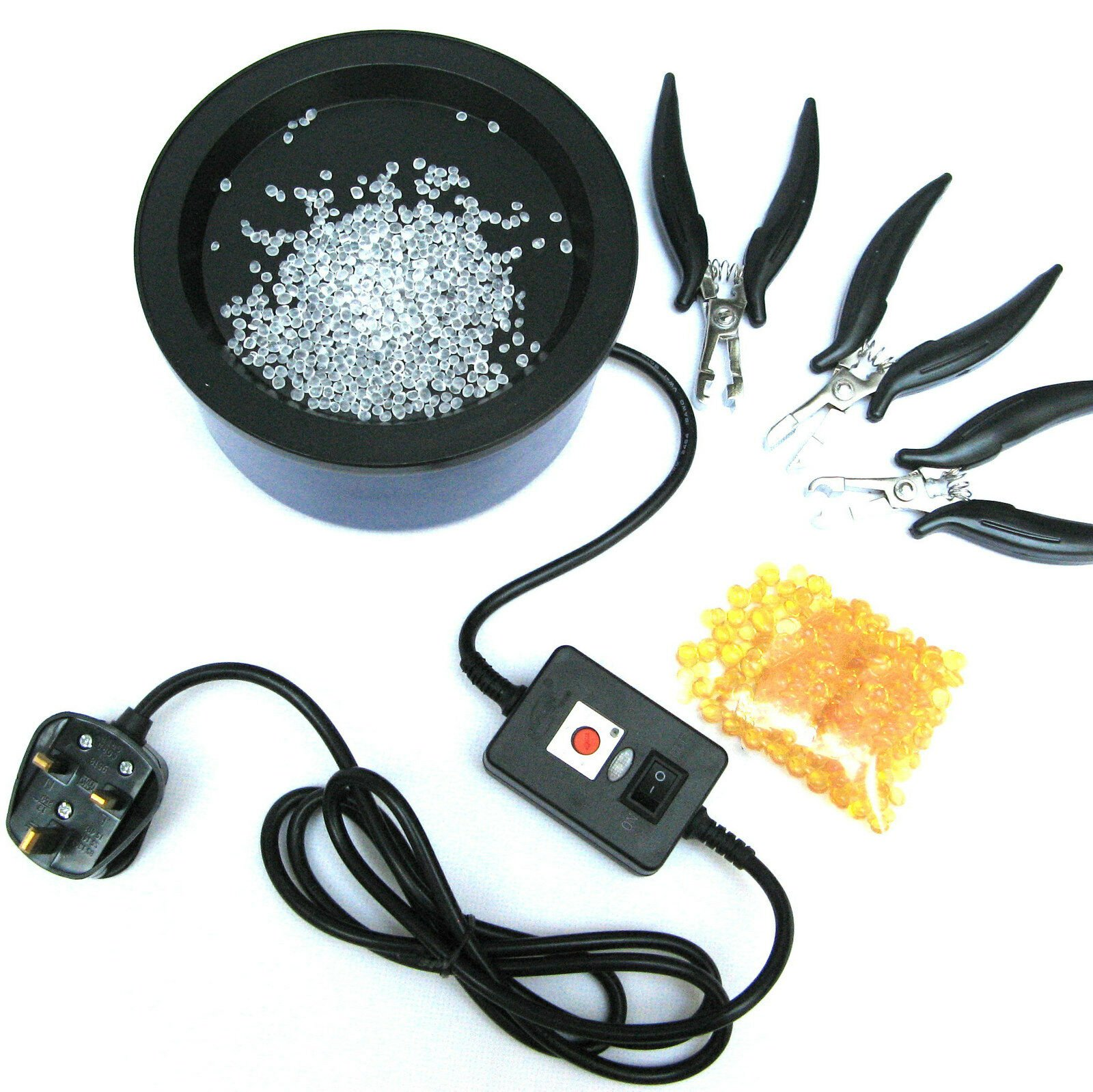 Wholesale Hot Melt Glue Pot Fusion Keratin Glue Grains Pot for Tip Hair Extensions Tools Keratin Glue Stove Machine